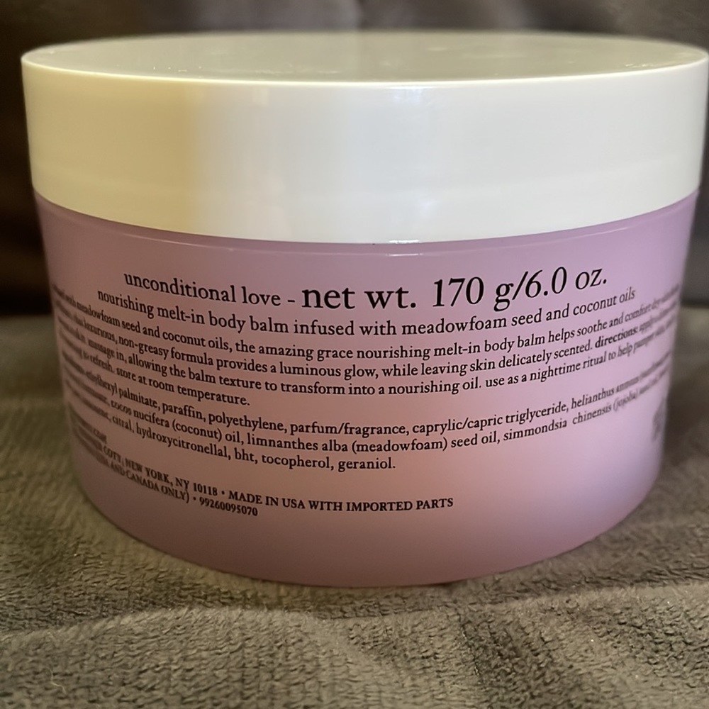 NEW Philosophy Unconditional Love 6 oz nourishing melt-in body balm 💕 - Picture 3 of 4